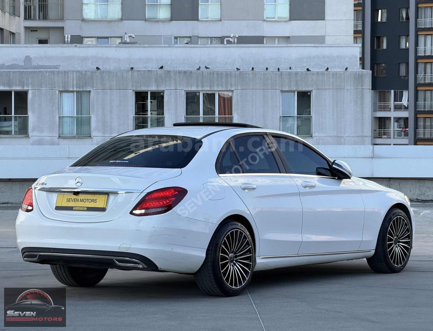 Galeriden Mercedes - Benz C 200 D Comfort 2016 Model İstanbul 192.000 km Beyaz 6