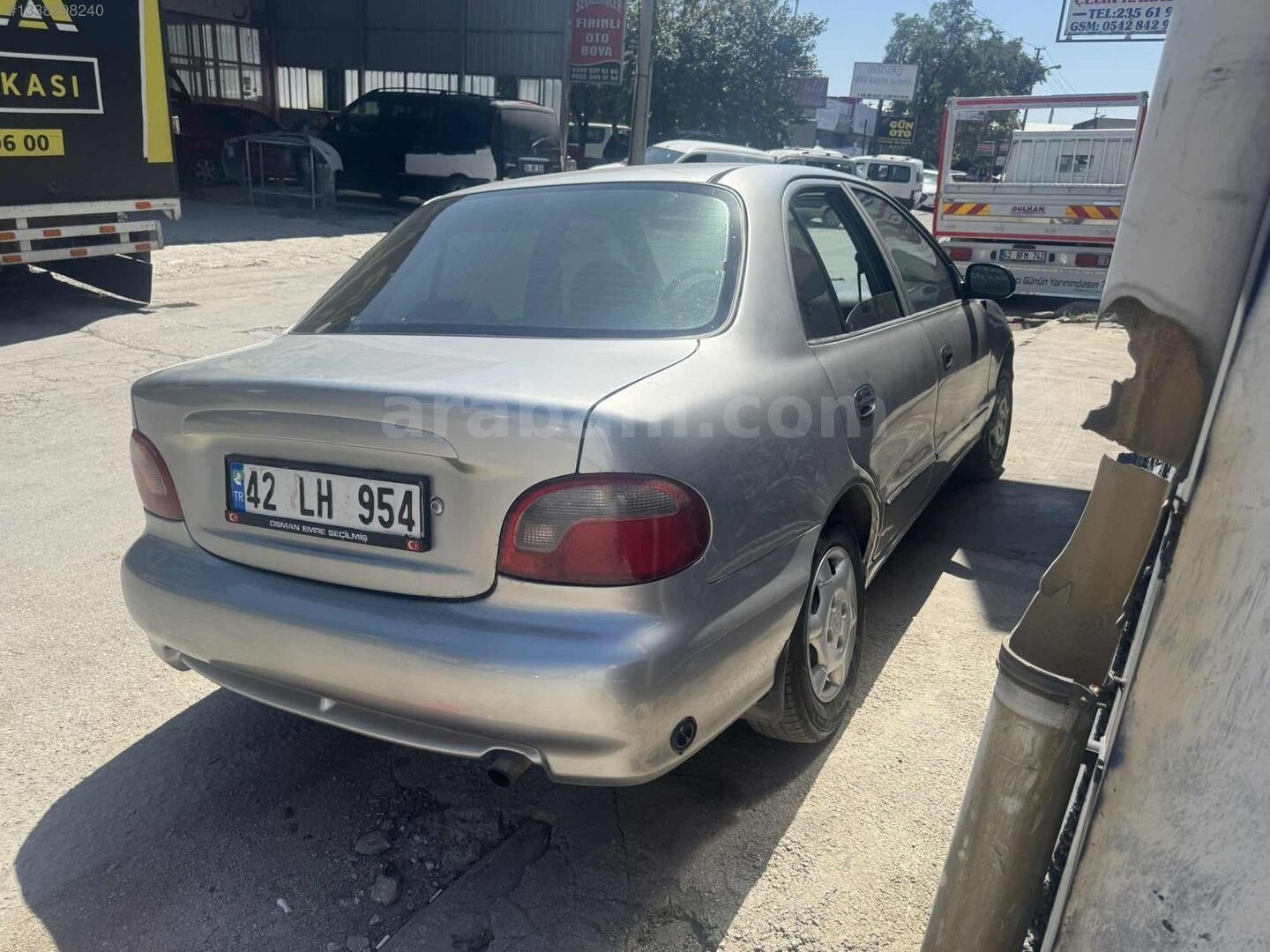 Galeriden Hyundai Accent 1.5 GLS 1999 Model Konya 319.000 km Gri 7