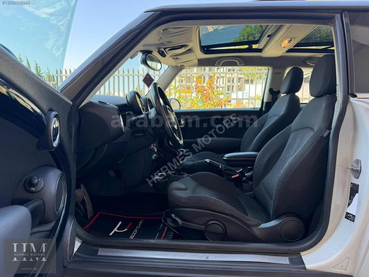 'HERMES MOTORS' 2011 MİNİ COOPER S 1.6 184 HP CAM TAVAN 7