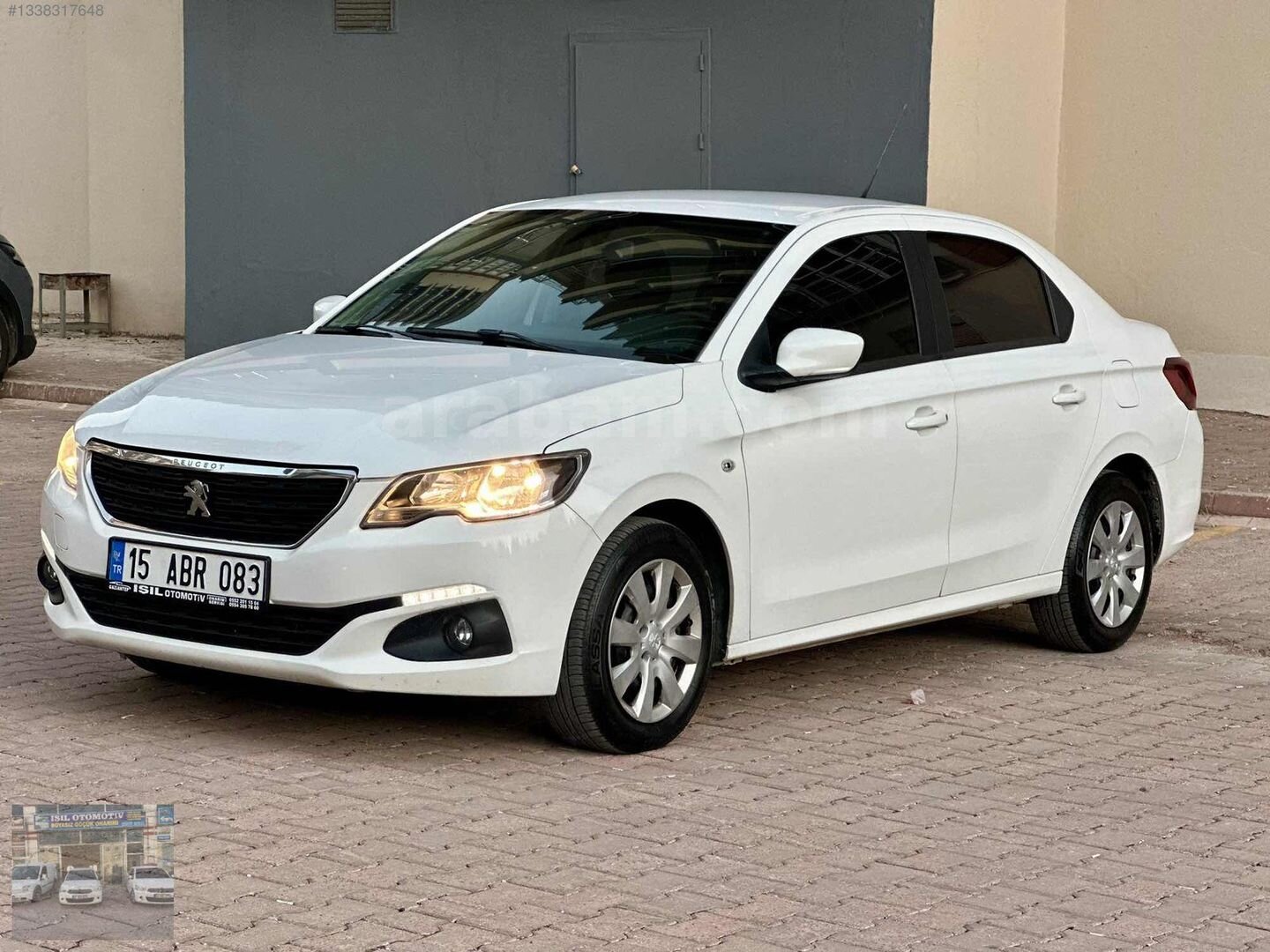 Galeriden Peugeot 301 1.6 HDi Active 2017 Model Gaziantep 200.000 km Beyaz 1