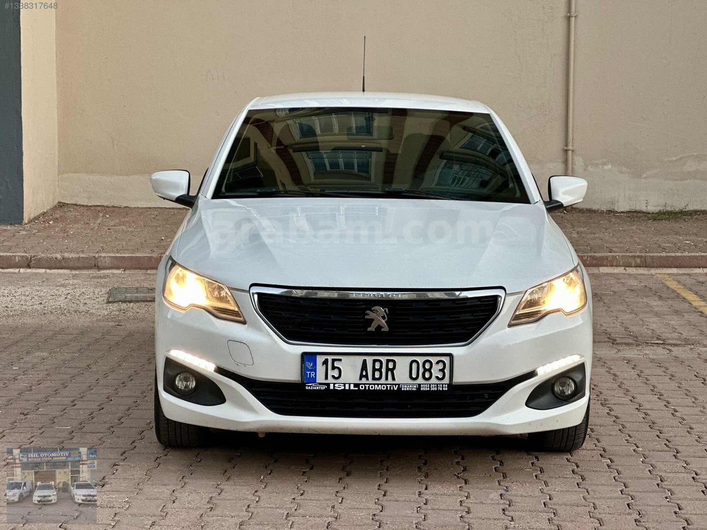 Galeriden Peugeot 301 1.6 HDi Active 2017 Model Gaziantep 200.000 km Beyaz 2