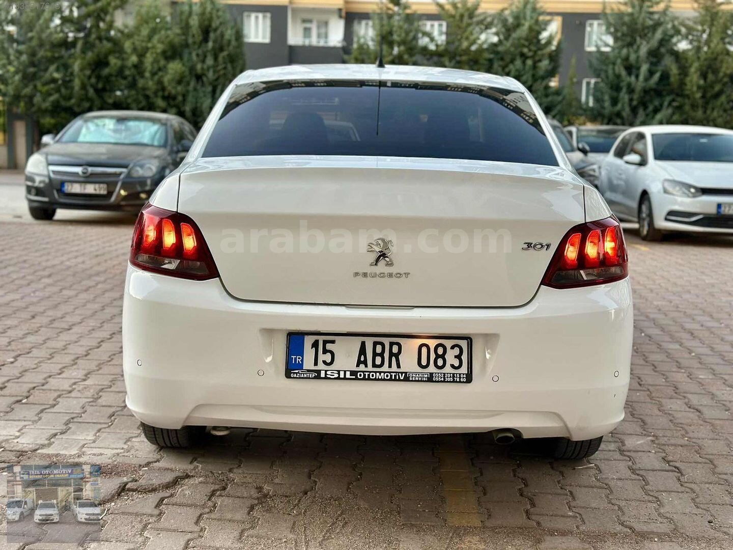 Galeriden Peugeot 301 1.6 HDi Active 2017 Model Gaziantep 200.000 km Beyaz 6
