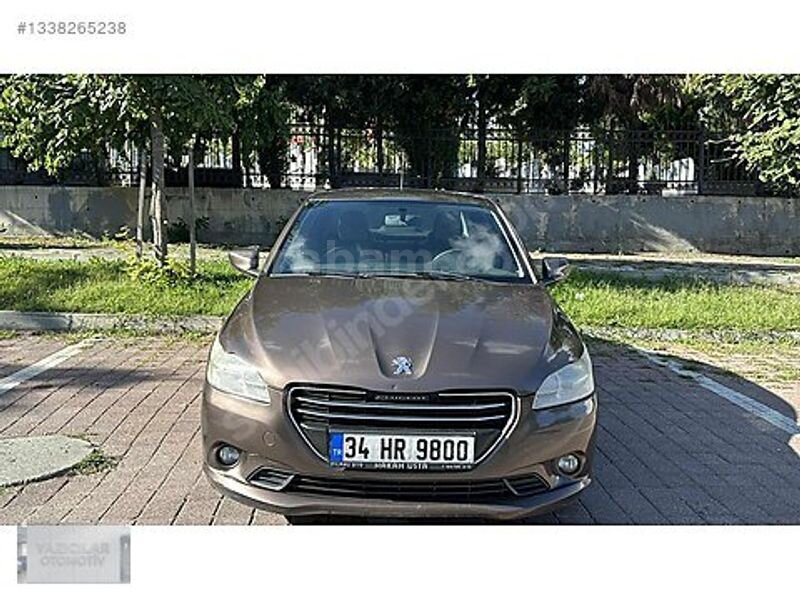 Galeriden Peugeot 301 1.6 HDi Allure 2013 Model Kırklareli 216.000 km Kahverengi