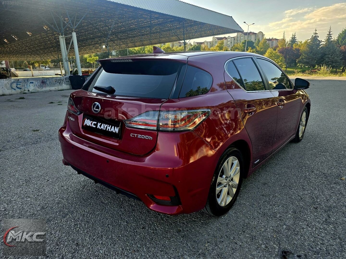 Galeriden Lexus CT 200h Comfort Plus 2017 Model Ankara 176.000 km Kırmızı 5