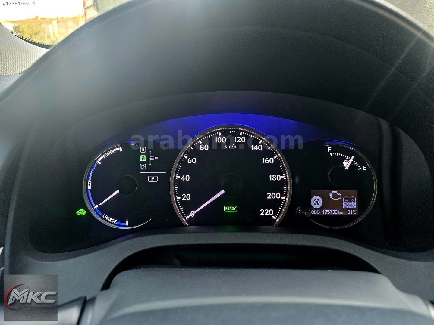 Galeriden Lexus CT 200h Comfort Plus 2017 Model Ankara 176.000 km Kırmızı 7