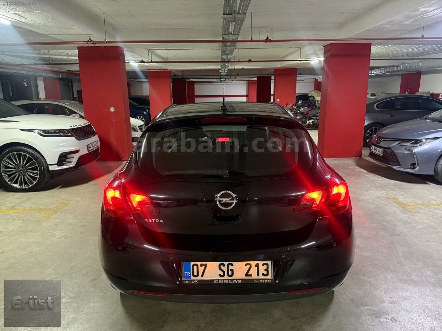 Galeriden Opel Astra 1.6 Cosmo 2011 Model Antalya 45.000 km Siyah 7