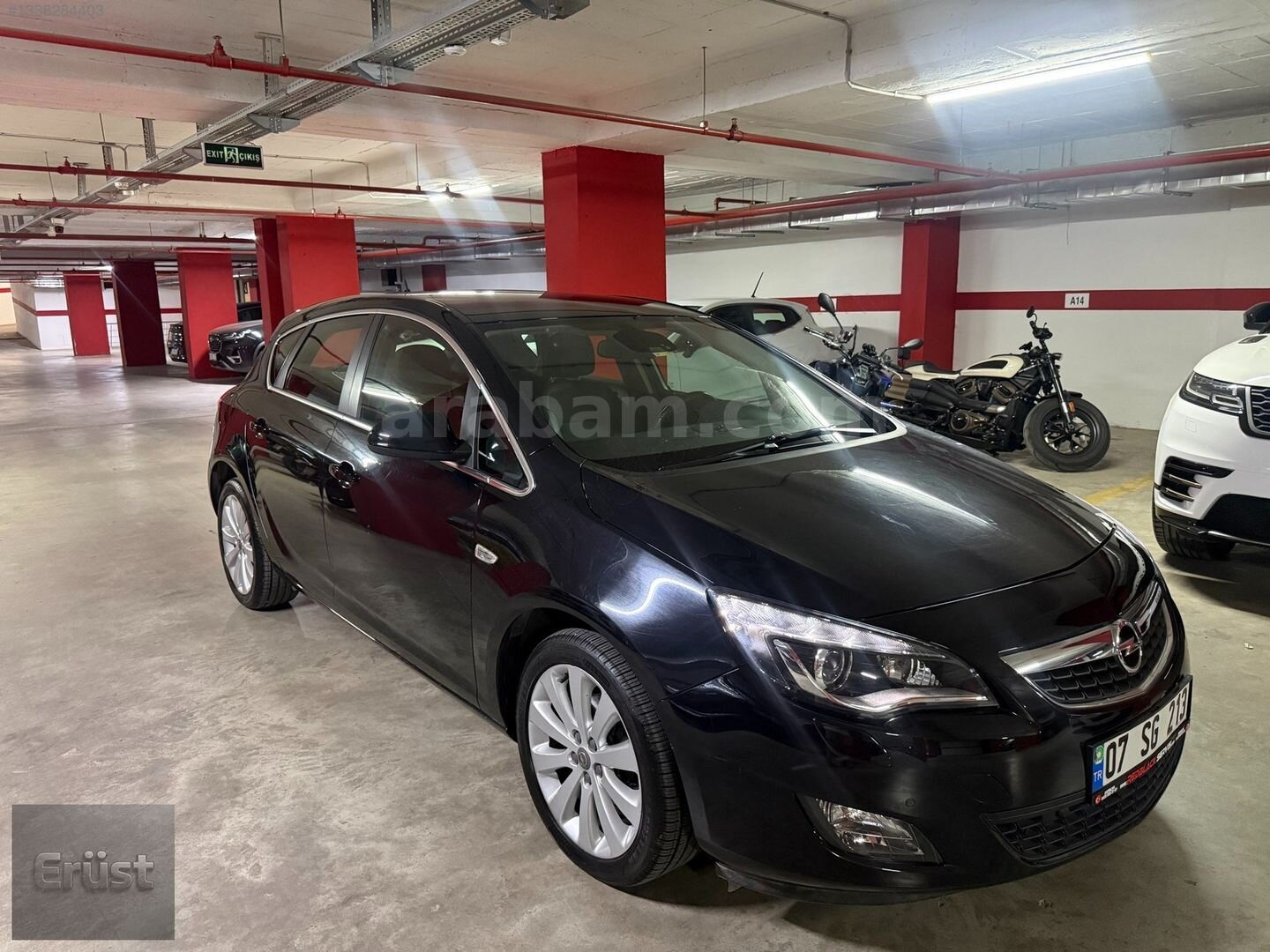Galeriden Opel Astra 1.6 Cosmo 2011 Model Antalya 45.000 km Siyah 5