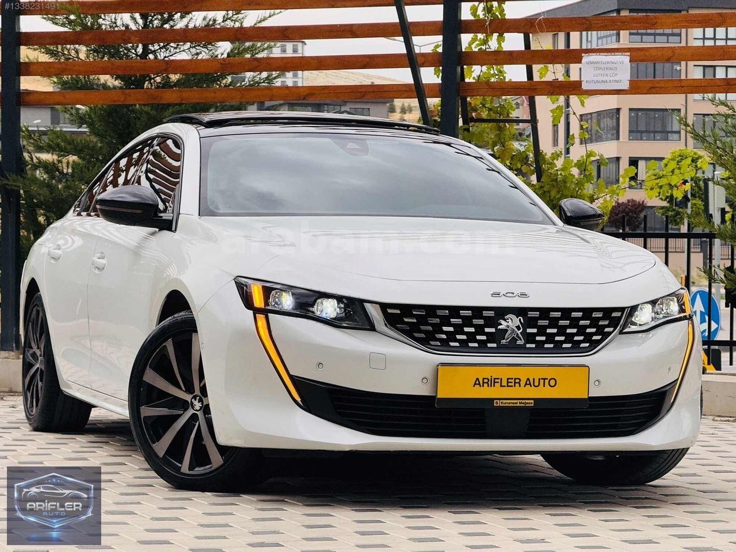 Galeriden Peugeot 508 1.5 BlueHDI GT Line 2019 Model Ankara 105.000 km Beyaz 2