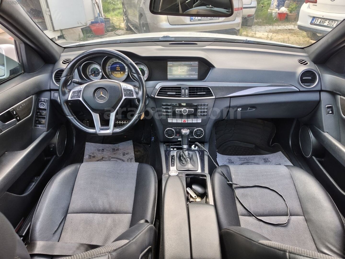 Galeriden Mercedes - Benz C 180 Kompressor BlueEfficiency AMG 2012 Model Hatay 220.000 km Beyaz 4
