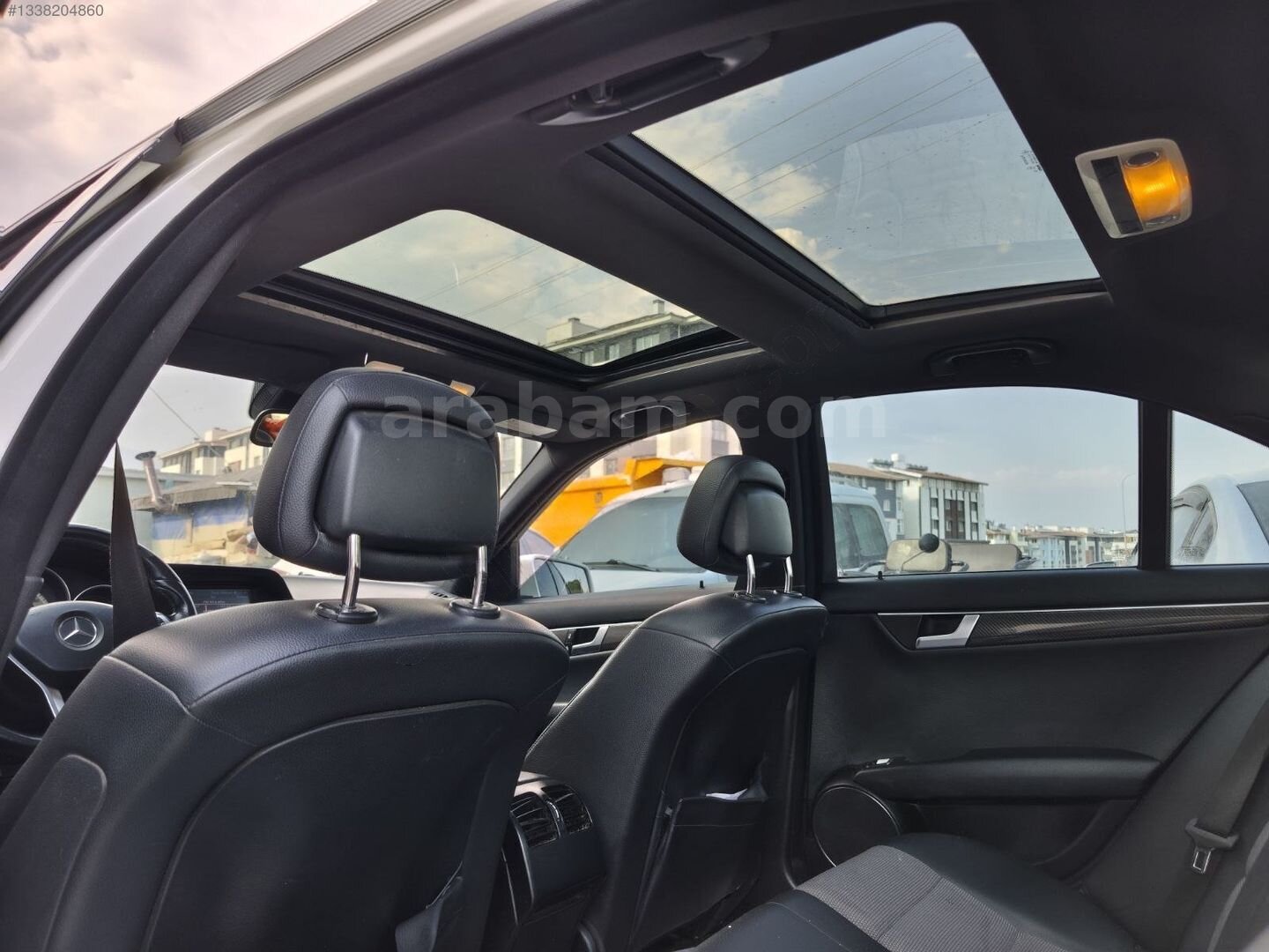 Galeriden Mercedes - Benz C 180 Kompressor BlueEfficiency AMG 2012 Model Hatay 220.000 km Beyaz 5