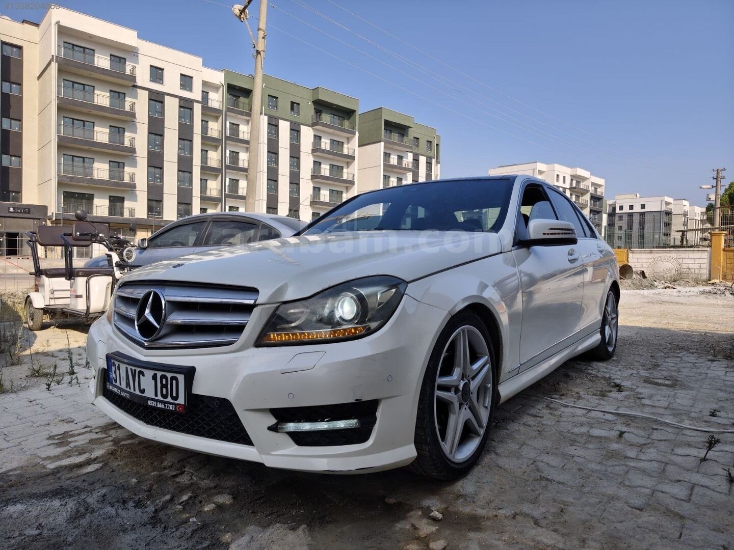 Galeriden Mercedes - Benz C 180 Kompressor BlueEfficiency AMG 2012 Model Hatay 220.000 km Beyaz 2