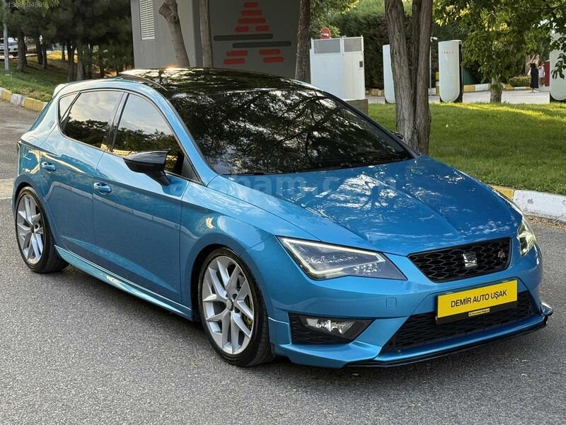 Galeriden Seat Leon 1.4 EcoTSI FR 2016 Model Uşak 134.000 km Mavi