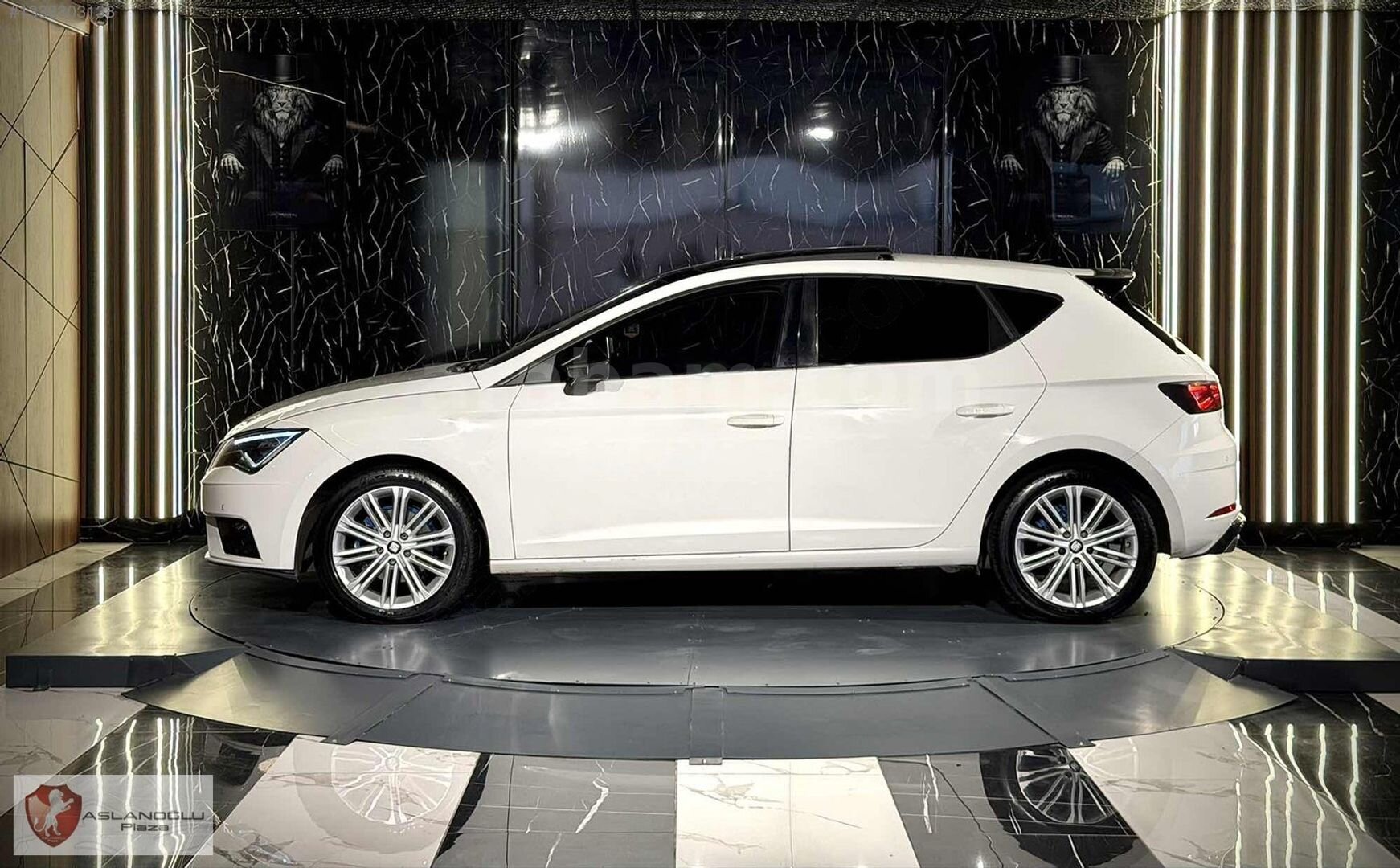 Galeriden Seat Leon 1.6 TDI Xcellence 2018 Model Gaziantep 213.000 km Beyaz 5