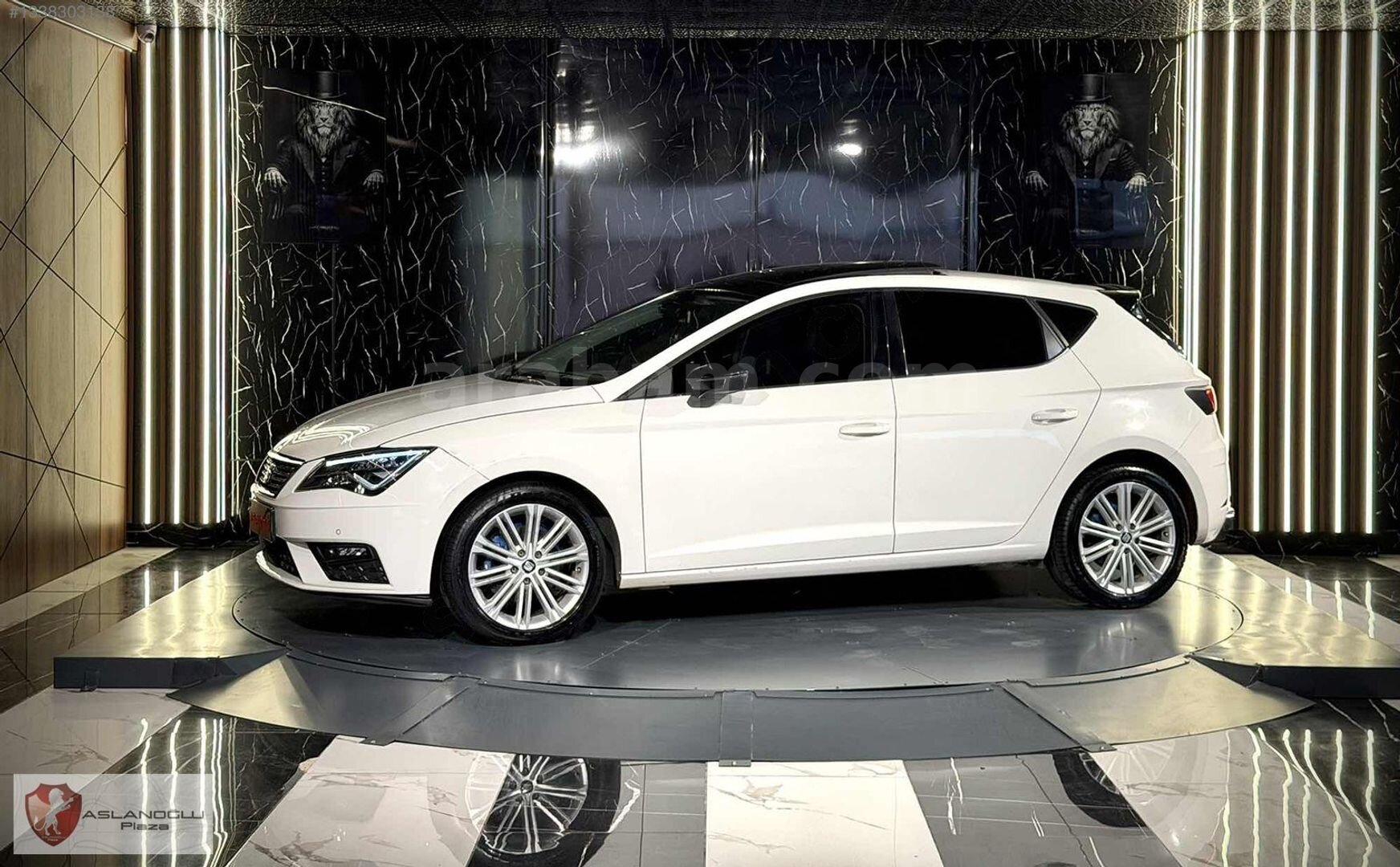 Galeriden Seat Leon 1.6 TDI Xcellence 2018 Model Gaziantep 213.000 km Beyaz 4