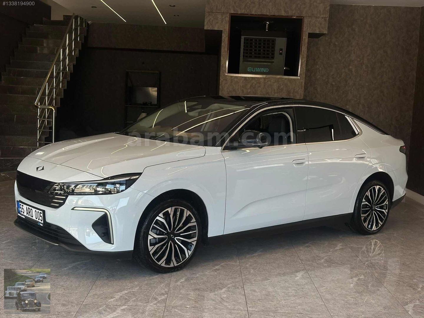 Galeriden TOGG T10F V2 Uzun Menzil 2026 Model Samsun 15.000 km Beyaz 3