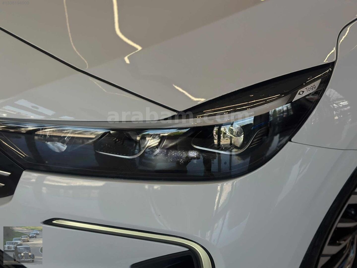 Galeriden TOGG T10F V2 Uzun Menzil 2026 Model Samsun 15.000 km Beyaz 7