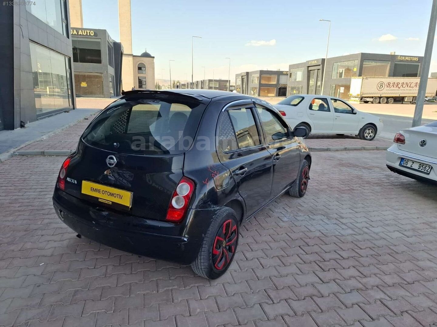 Galeriden Nissan Micra 1.2 Passion 2009 Model Mardin 353.000 km Siyah 4