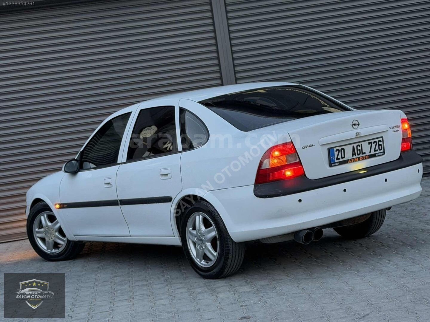 Galeriden Opel Vectra 2.0 CD 1997 Model Konya 298.000 km Beyaz 6