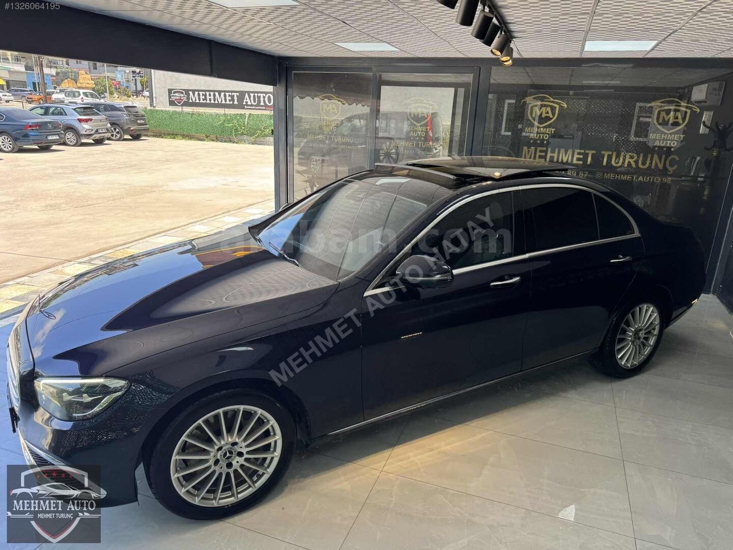 Galeriden Mercedes - Benz E 300 D Exclusive 2021 Model Hatay 158.000 km Lacivert 6