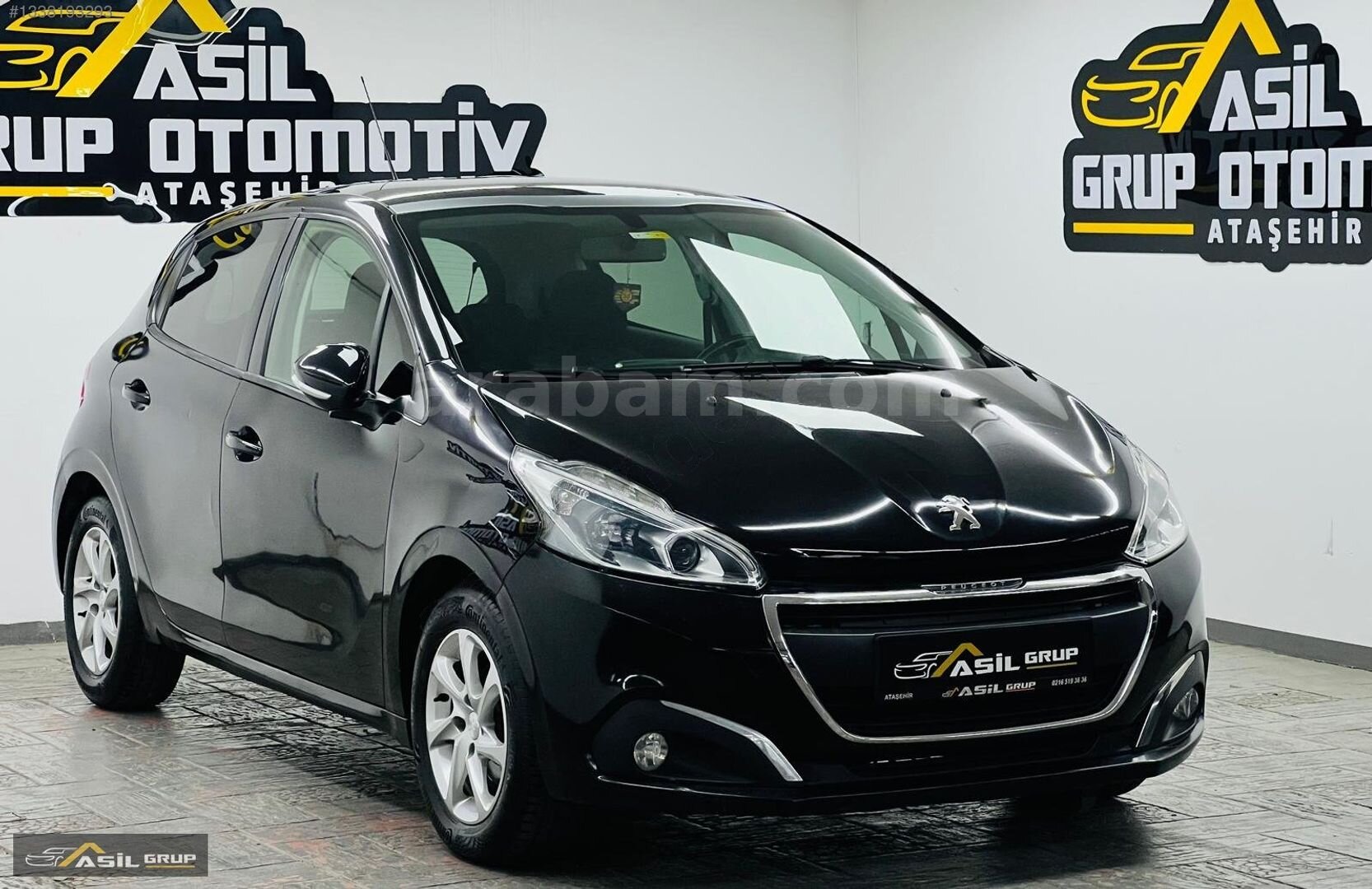Galeriden Peugeot 208 1.6 BlueHDi Active 2018 Model İstanbul 121.450 km Siyah 7