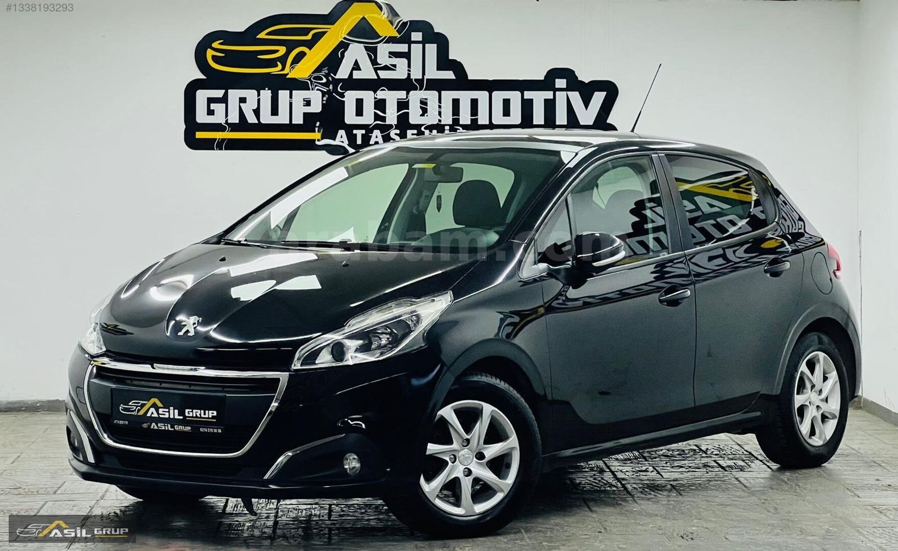 Galeriden Peugeot 208 1.6 BlueHDi Active 2018 Model İstanbul 121.450 km Siyah 5