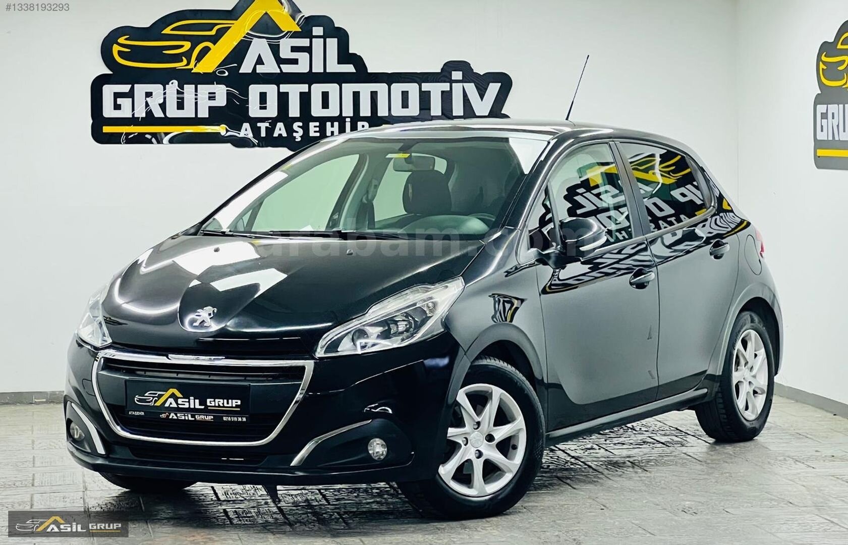 Galeriden Peugeot 208 1.6 BlueHDi Active 2018 Model İstanbul 121.450 km Siyah 4