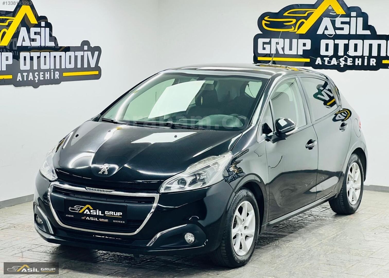 Galeriden Peugeot 208 1.6 BlueHDi Active 2018 Model İstanbul 121.450 km Siyah 3