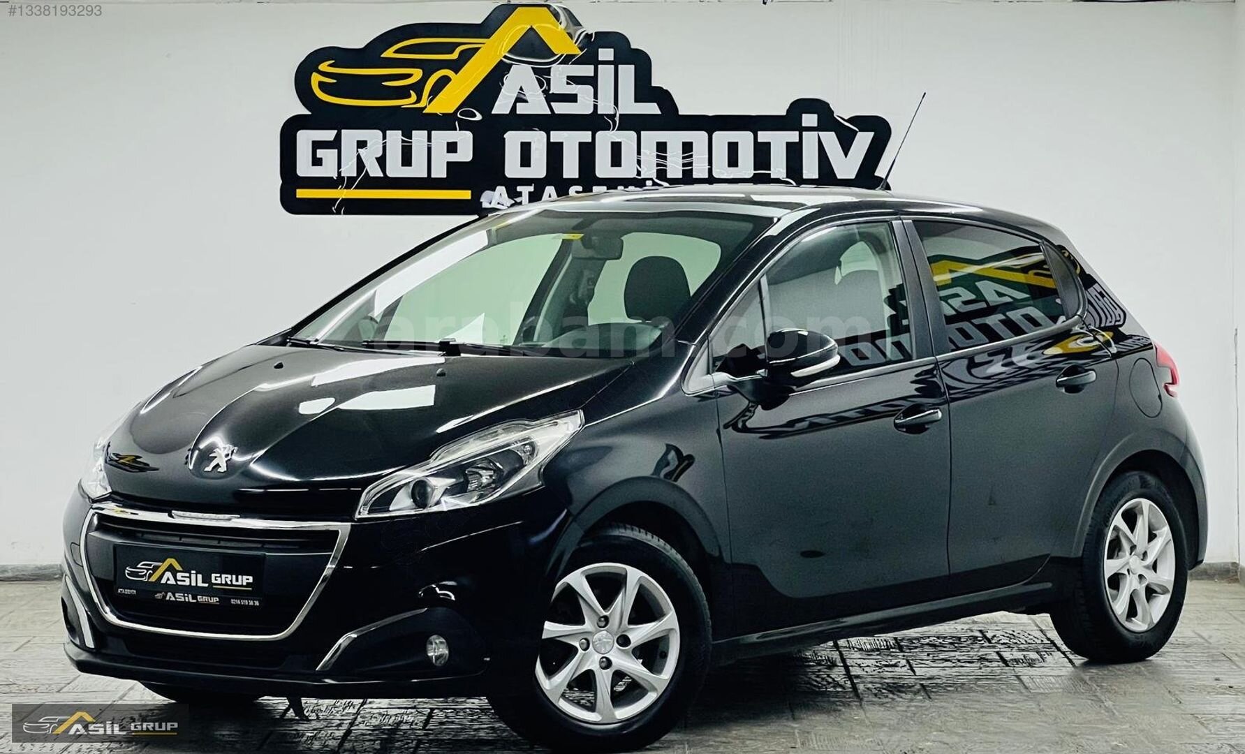 Galeriden Peugeot 208 1.6 BlueHDi Active 2018 Model İstanbul 121.450 km Siyah 6