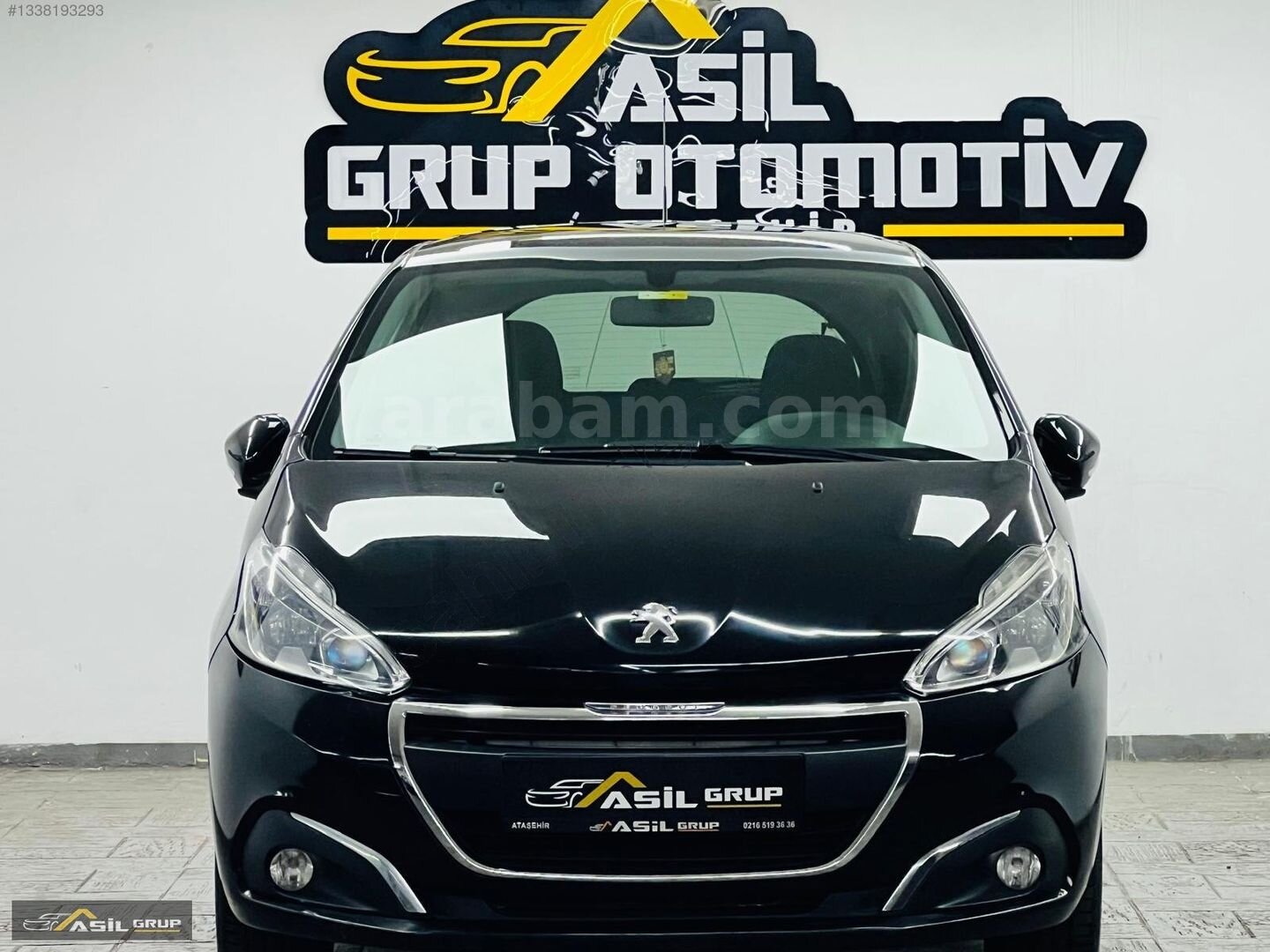 Galeriden Peugeot 208 1.6 BlueHDi Active 2018 Model İstanbul 121.450 km Siyah 1