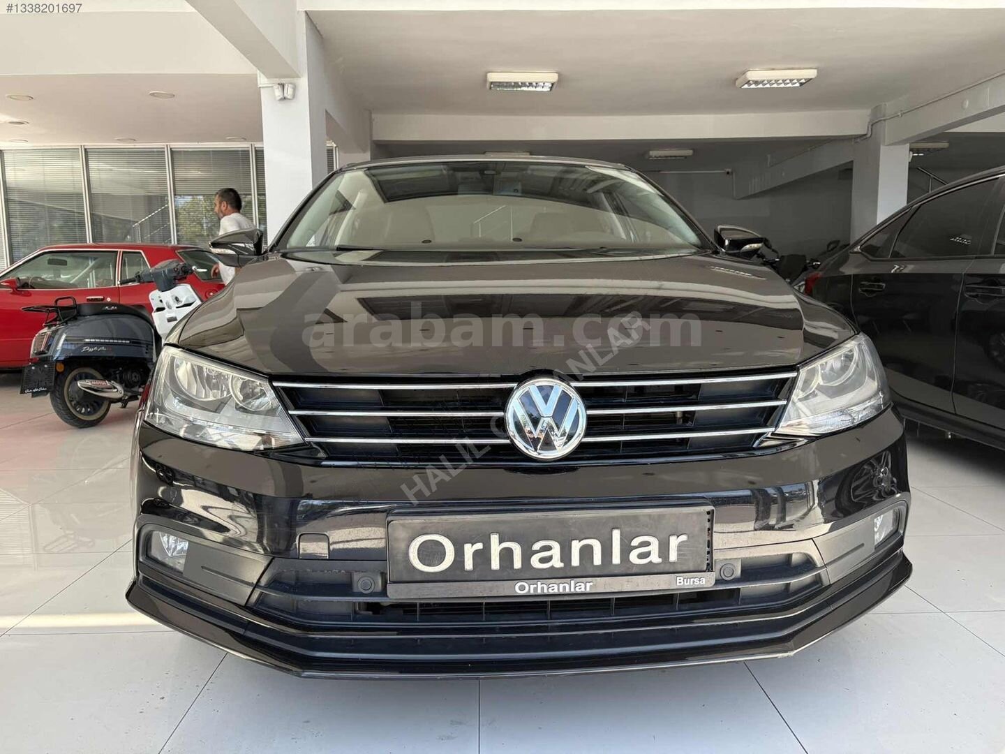 Galeriden Volkswagen Jetta 1.4 TSi BlueMotion Comfortline 2016 Model Bursa 124.500 km Siyah 2