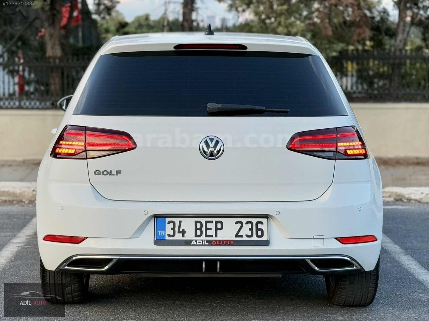 Galeriden Volkswagen Golf 1.0 TSi Highline 2018 Model İstanbul 135.000 km Beyaz 5