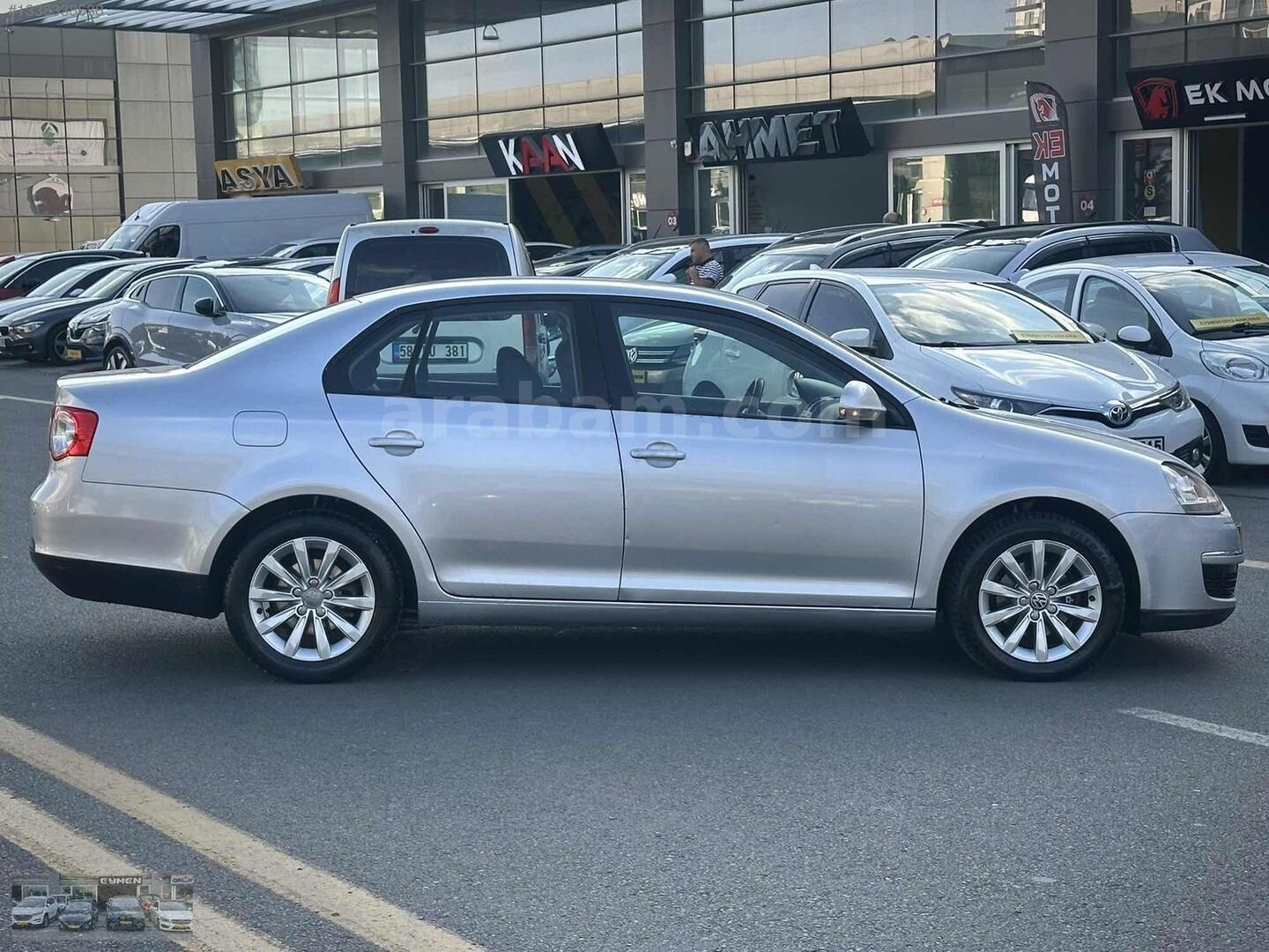 Galeriden Volkswagen Jetta 1.6 Primeline 2011 Model Ankara 210.000 km Gri 6