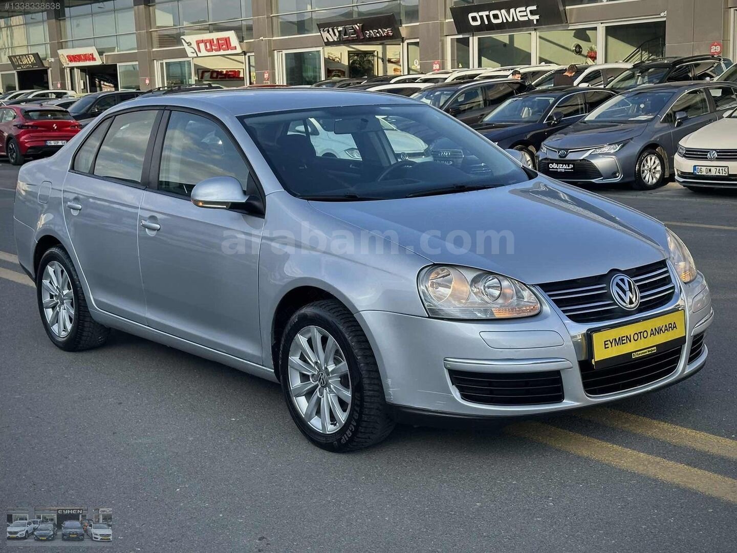 Galeriden Volkswagen Jetta 1.6 Primeline 2011 Model Ankara 210.000 km Gri 2