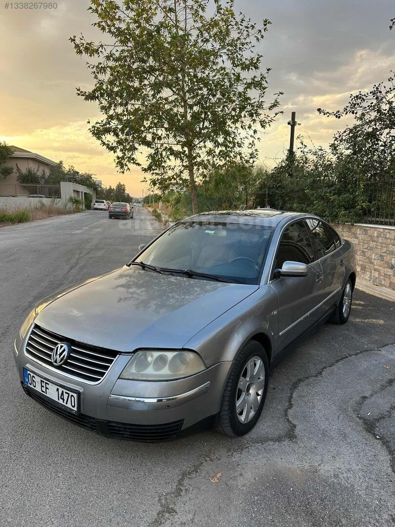 Galeriden Volkswagen Passat 1.9 TDi Exclusive 2003 Model Antalya 615.000 km Gri 3