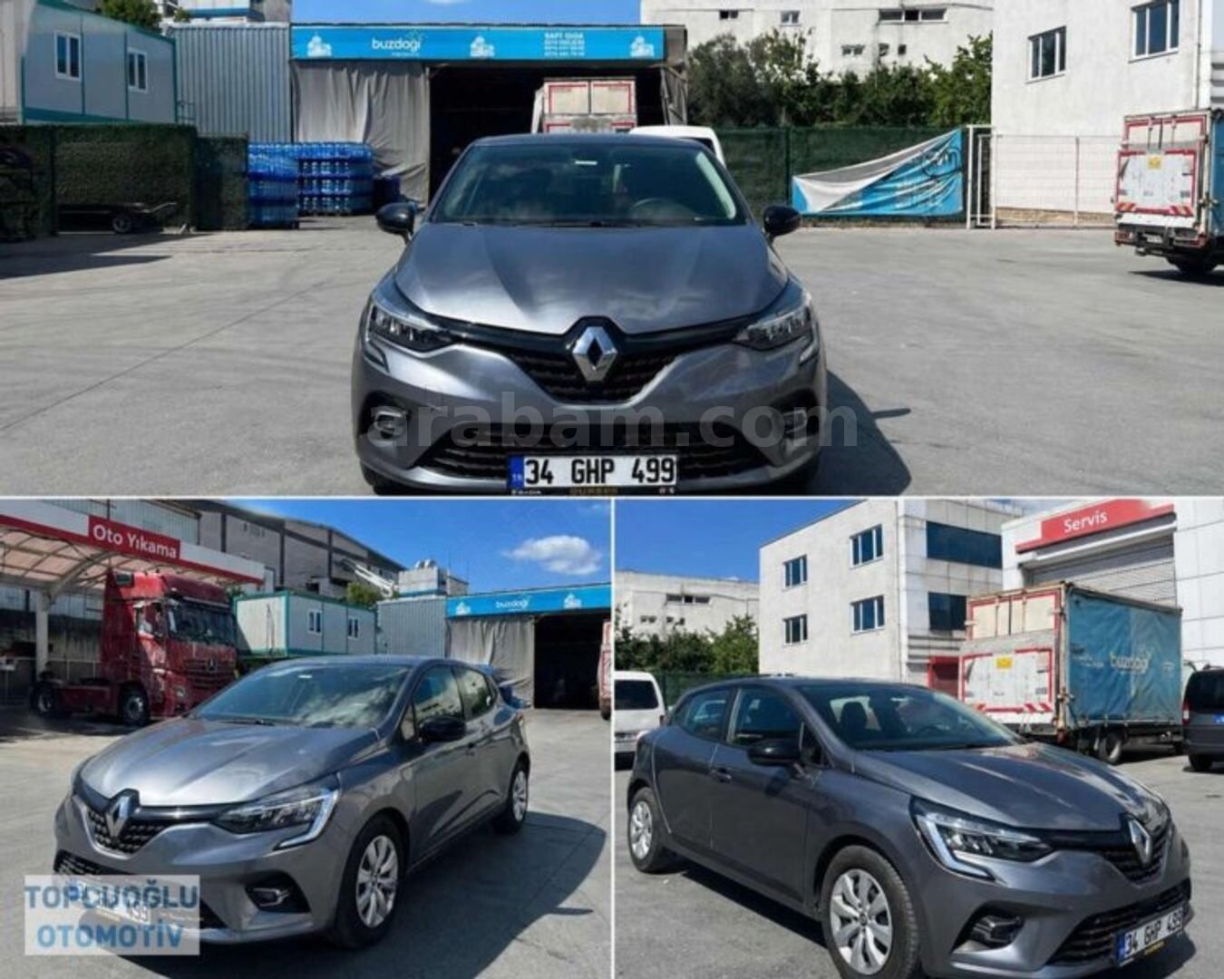 Galeriden Renault Clio 1.0 TCe Joy 2023 Model İstanbul 16.650 km Gri 1
