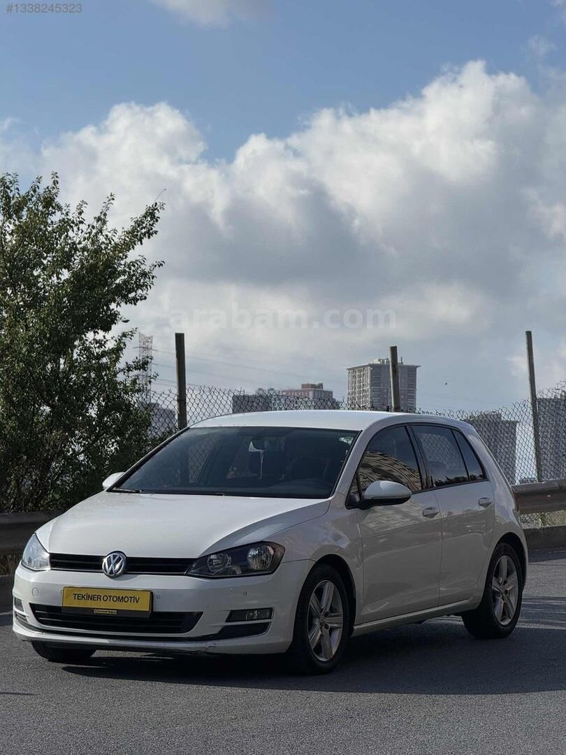 Galeriden Volkswagen Golf 1.6 TDi BlueMotion Comfortline 2016 Model İstanbul 180.500 km Beyaz 4