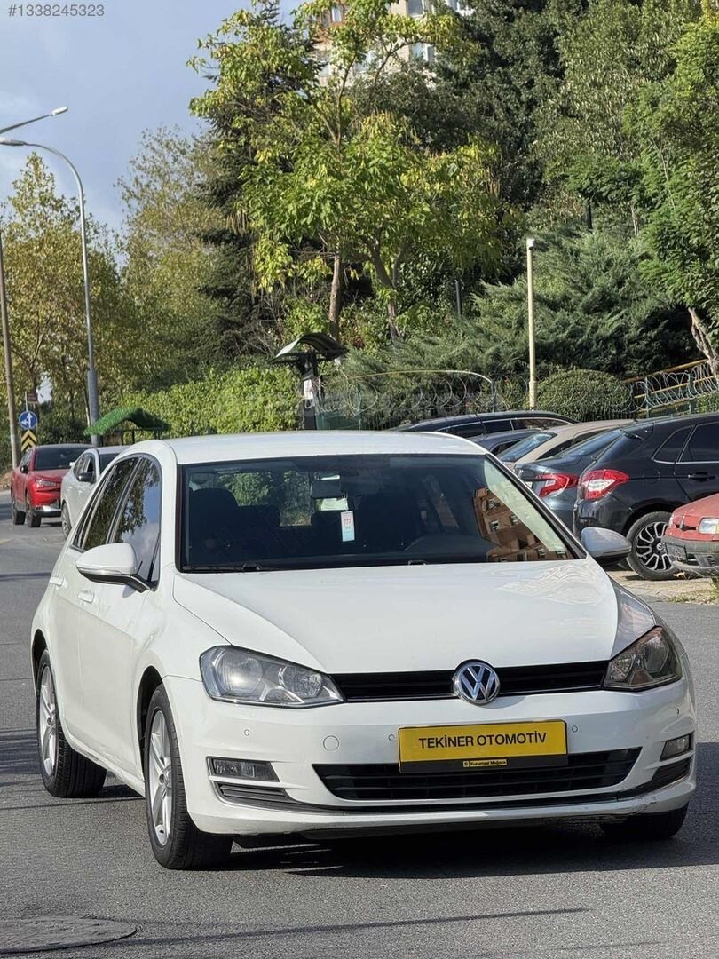 Galeriden Volkswagen Golf 1.6 TDi BlueMotion Comfortline 2016 Model İstanbul 180.500 km Beyaz 2