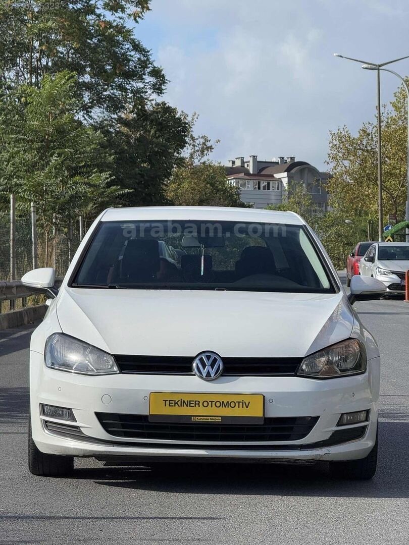 Galeriden Volkswagen Golf 1.6 TDi BlueMotion Comfortline 2016 Model İstanbul 180.500 km Beyaz 3