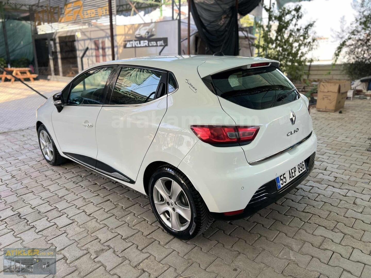 Galeriden Renault Clio 1.5 dCi Icon 2013 Model Antalya 196.000 km Beyaz 6