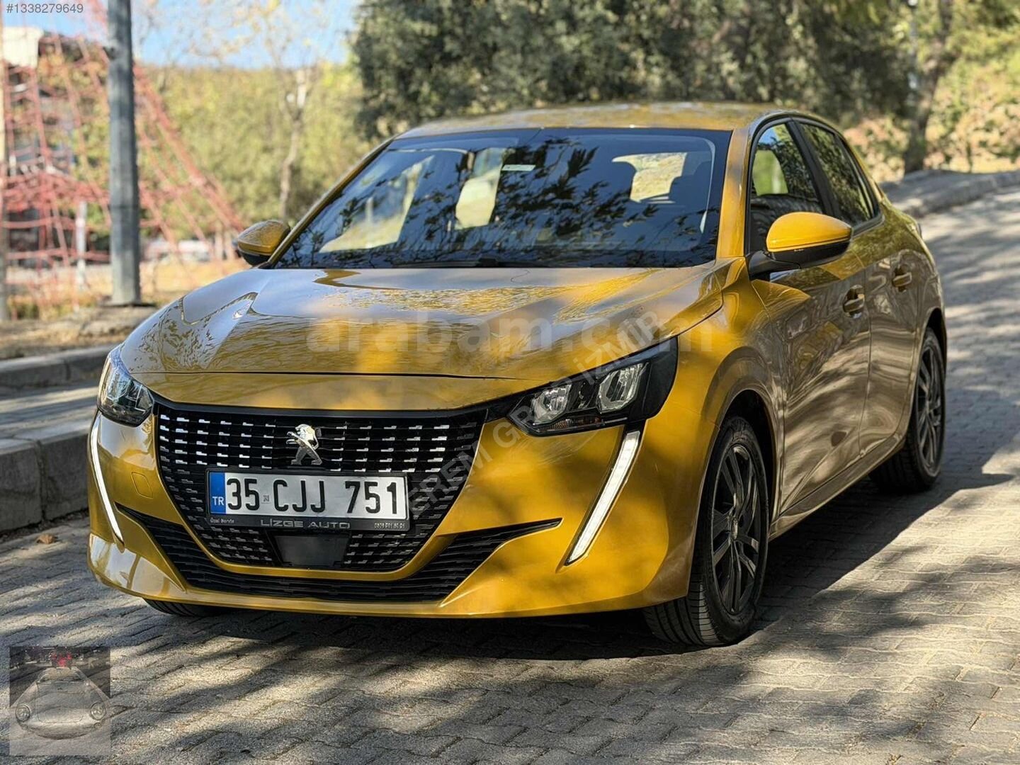 Galeriden Peugeot 208 1.2 PureTech Active 2021 Model İzmir 109.000 km Sarı 2