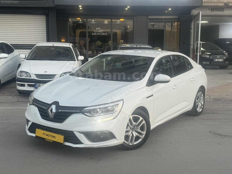 Galeriden Renault Megane 1.6 Joy 2018 Model Van 109.000 km Beyaz