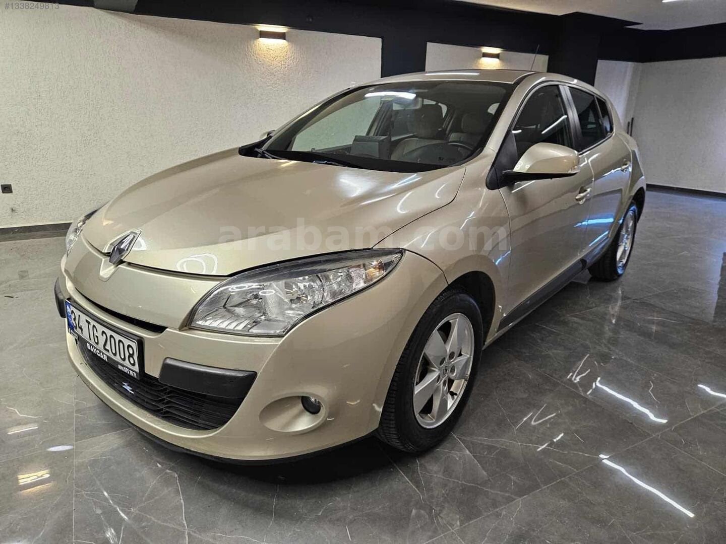 Galeriden Renault Megane 1.5 dCi Expression 2012 Model İzmir 145.000 km Bej 4