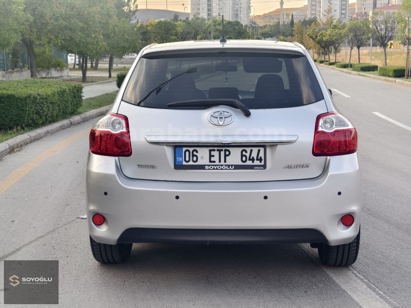 Galeriden Toyota Auris 1.6 Comfort Extra 2011 Model Ankara 168.000 km Gri 5