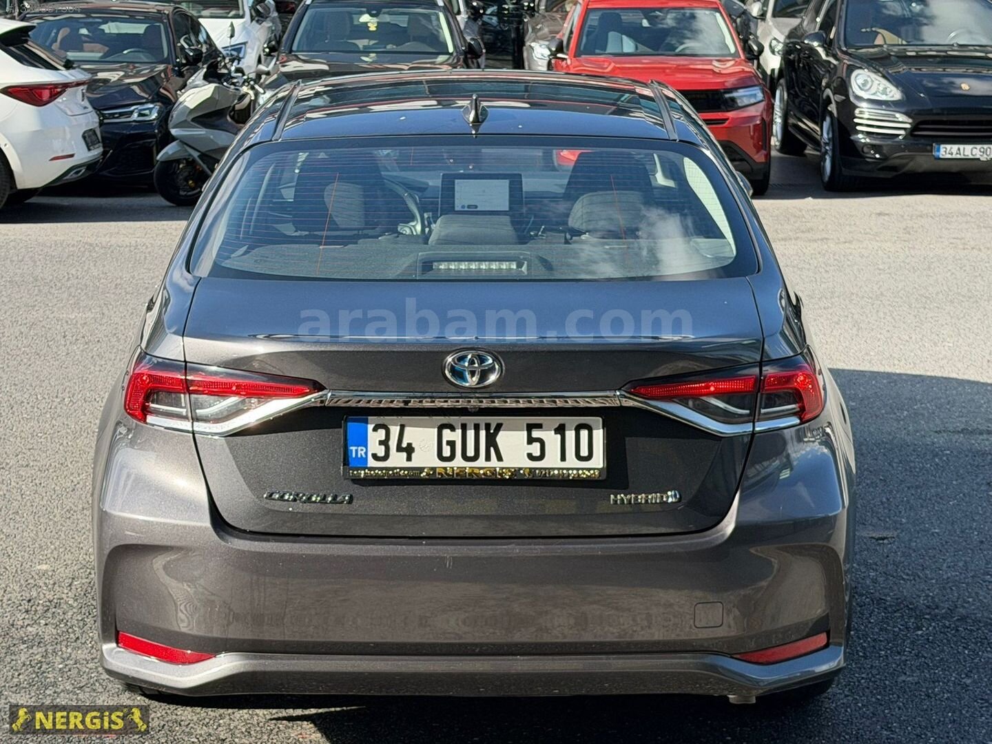 Galeriden Toyota Corolla 1.8 Hybrid Dream 2023 Model İstanbul 72.000 km Gri 5