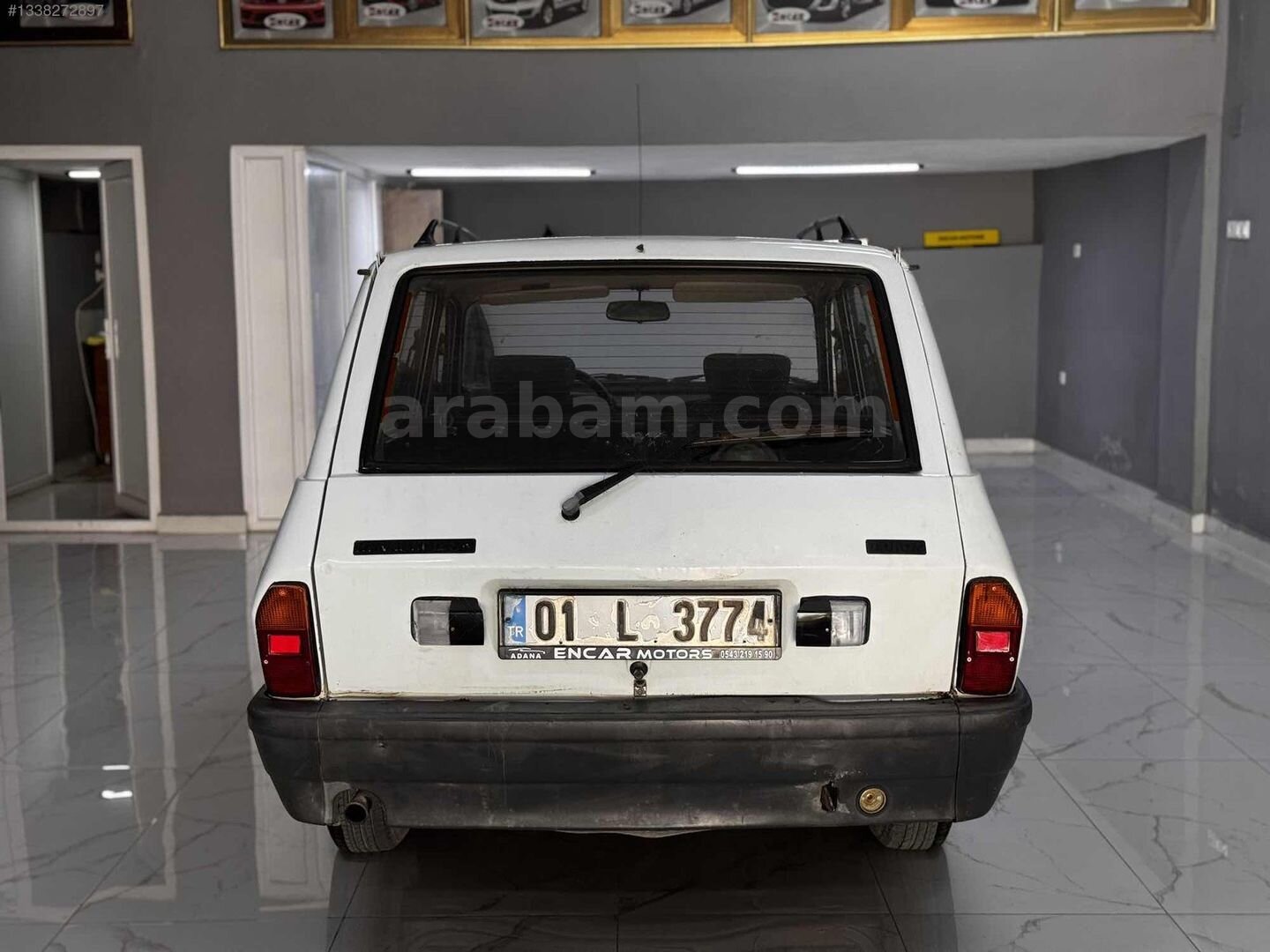 Galeriden Renault R 12 Toros 1998 Model Adana 50.000 km Beyaz 5