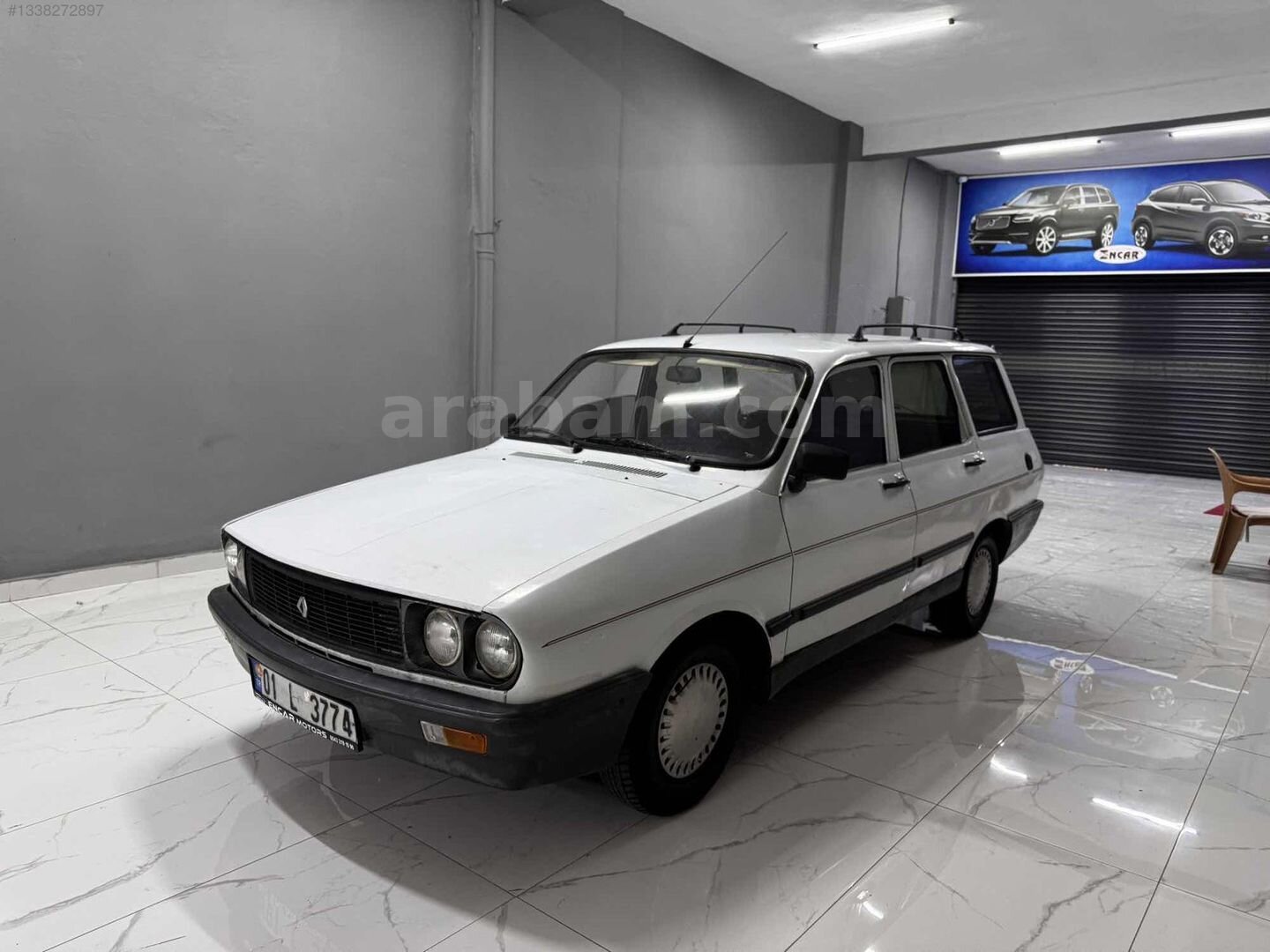 Galeriden Renault R 12 Toros 1998 Model Adana 50.000 km Beyaz 3