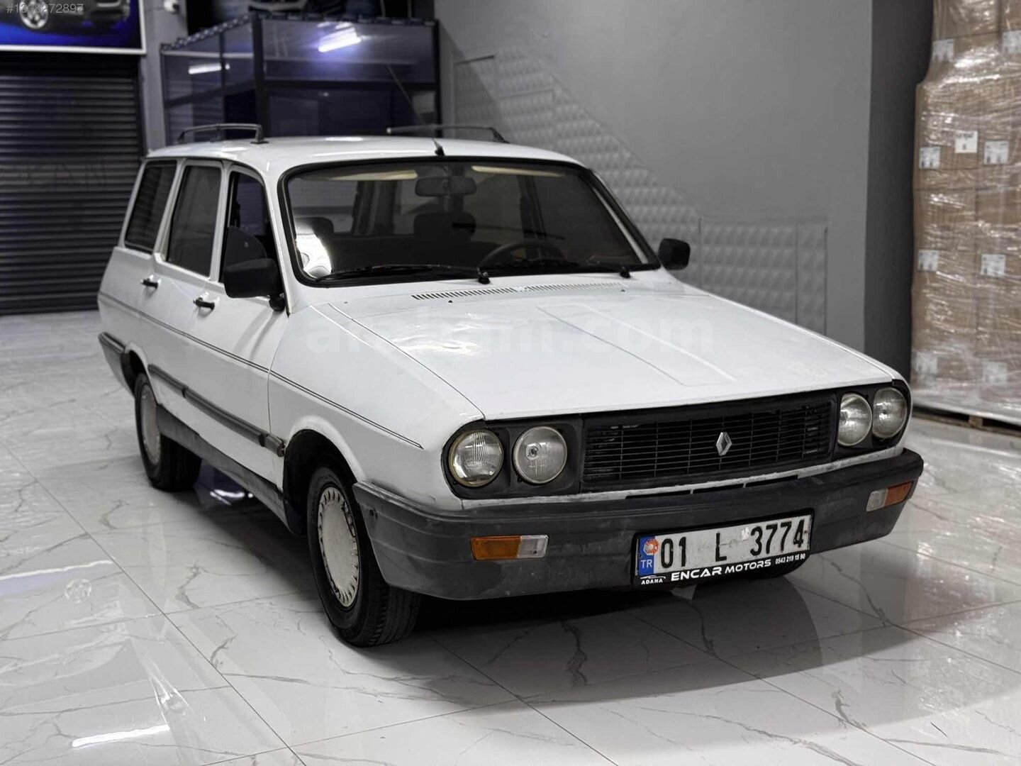 Galeriden Renault R 12 Toros 1998 Model Adana 50.000 km Beyaz 2