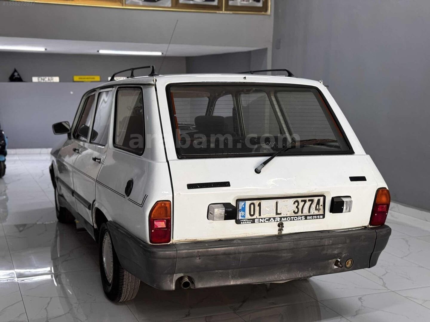 Galeriden Renault R 12 Toros 1998 Model Adana 50.000 km Beyaz 4