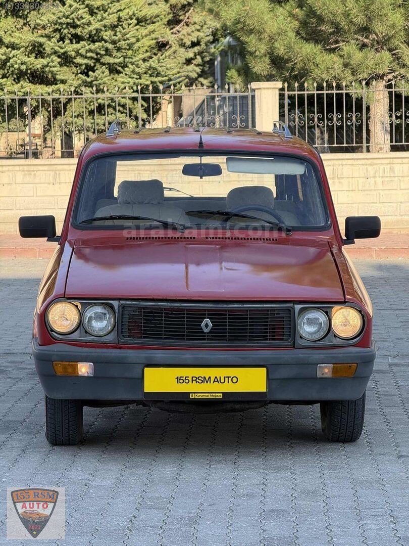 Galeriden Renault R 12 Toros 1992 Model Konya 130.000 km Kırmızı 3