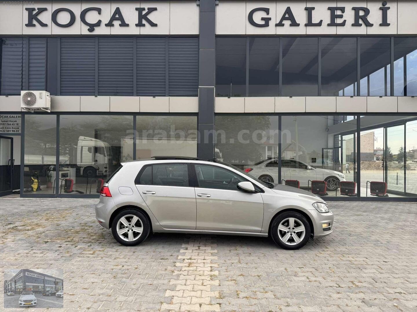 Galeriden Volkswagen Golf 1.2 TSi Comfortline 2015 Model Afyonkarahisar 163.000 km Gri 2